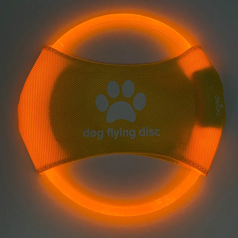 Frisbee LED Recarregável para Cães