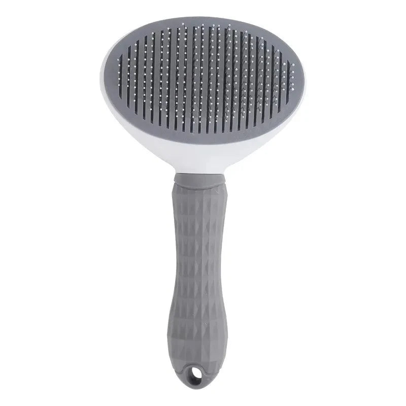 Escova Autolimpante Premium para Cães e Gatos