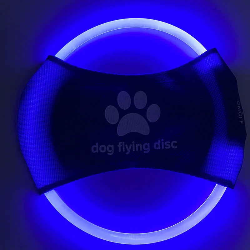 Frisbee LED Recarregável para Cães