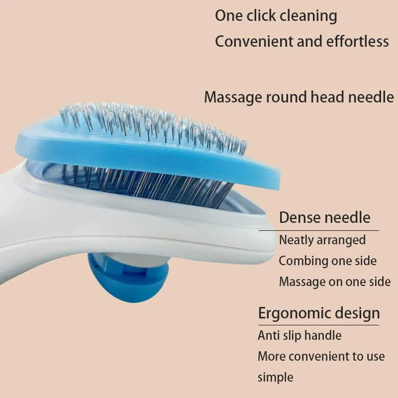 Escova Massageadora Removedora de Pelos