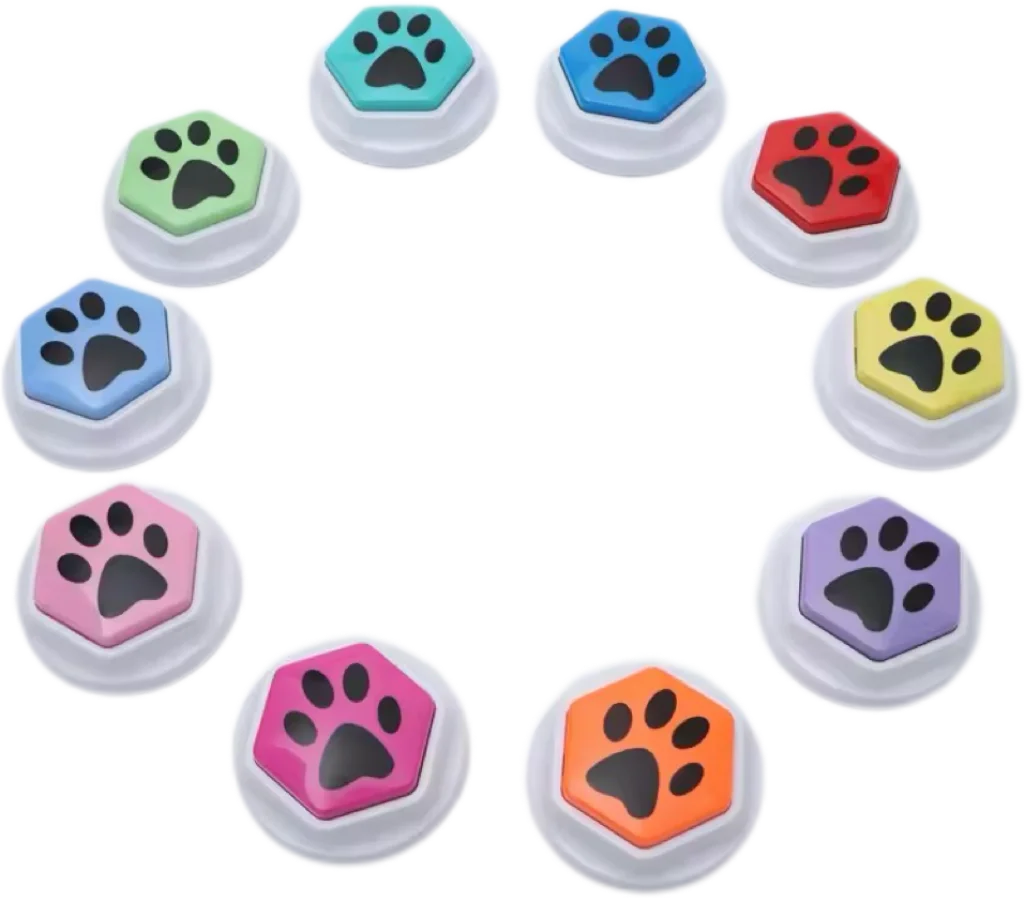 Botão Gravável para Comunicação Canina (unidade).