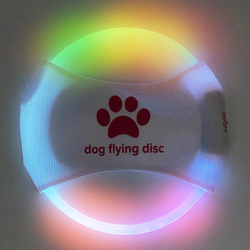 Frisbee LED Recarregável para Cães