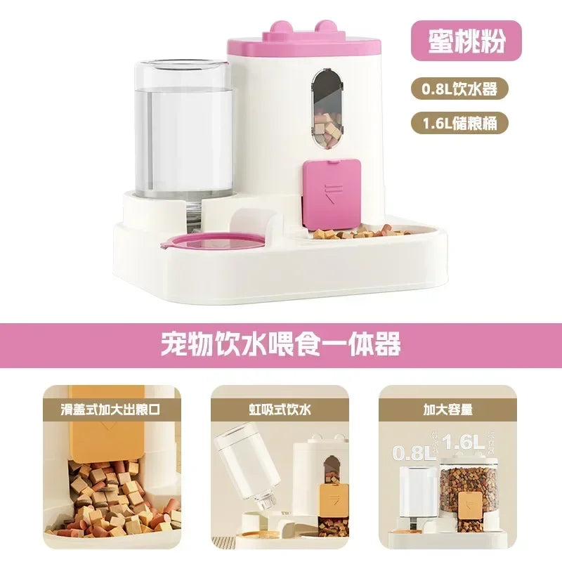 Alimentador Automático com Bebedouro Integrado
