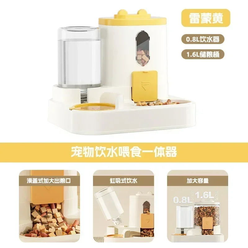 Alimentador Automático com Bebedouro Integrado