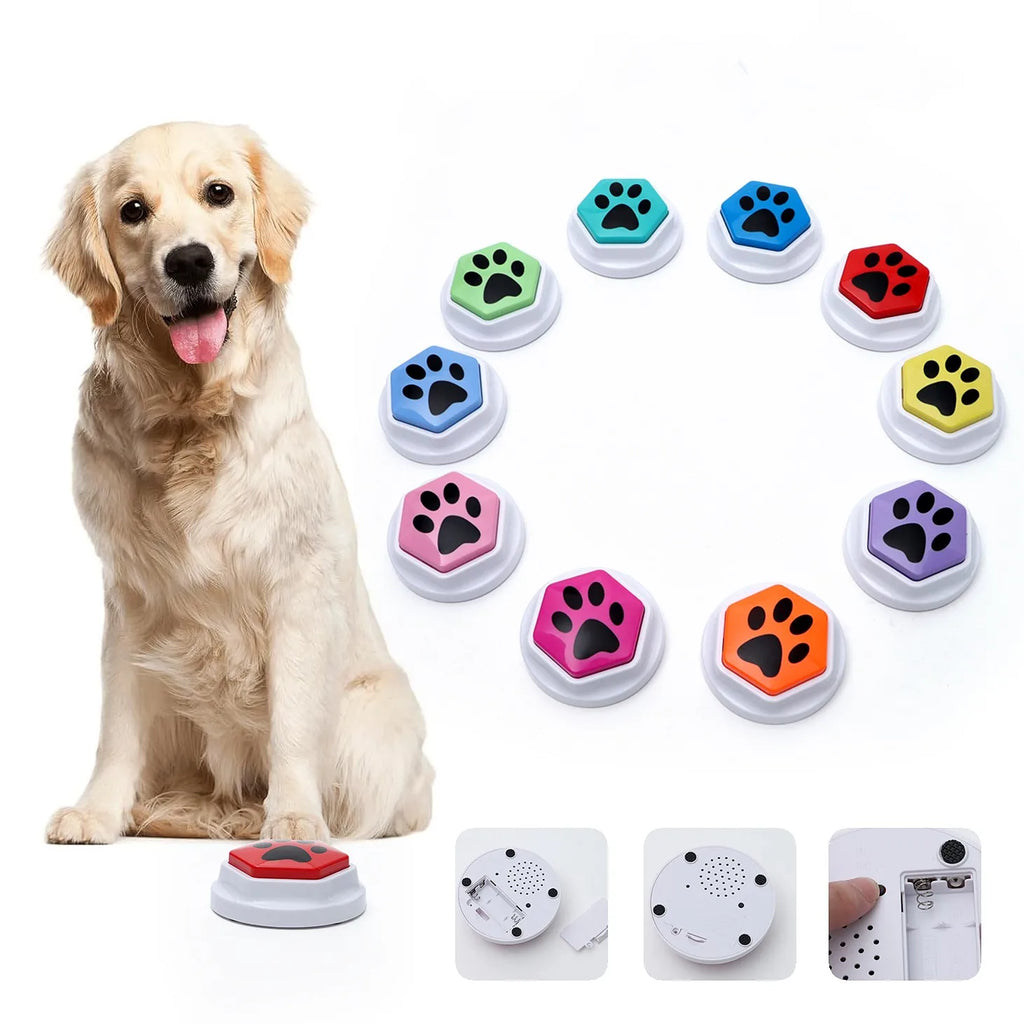 Botão Gravável para Comunicação Canina (unidade).