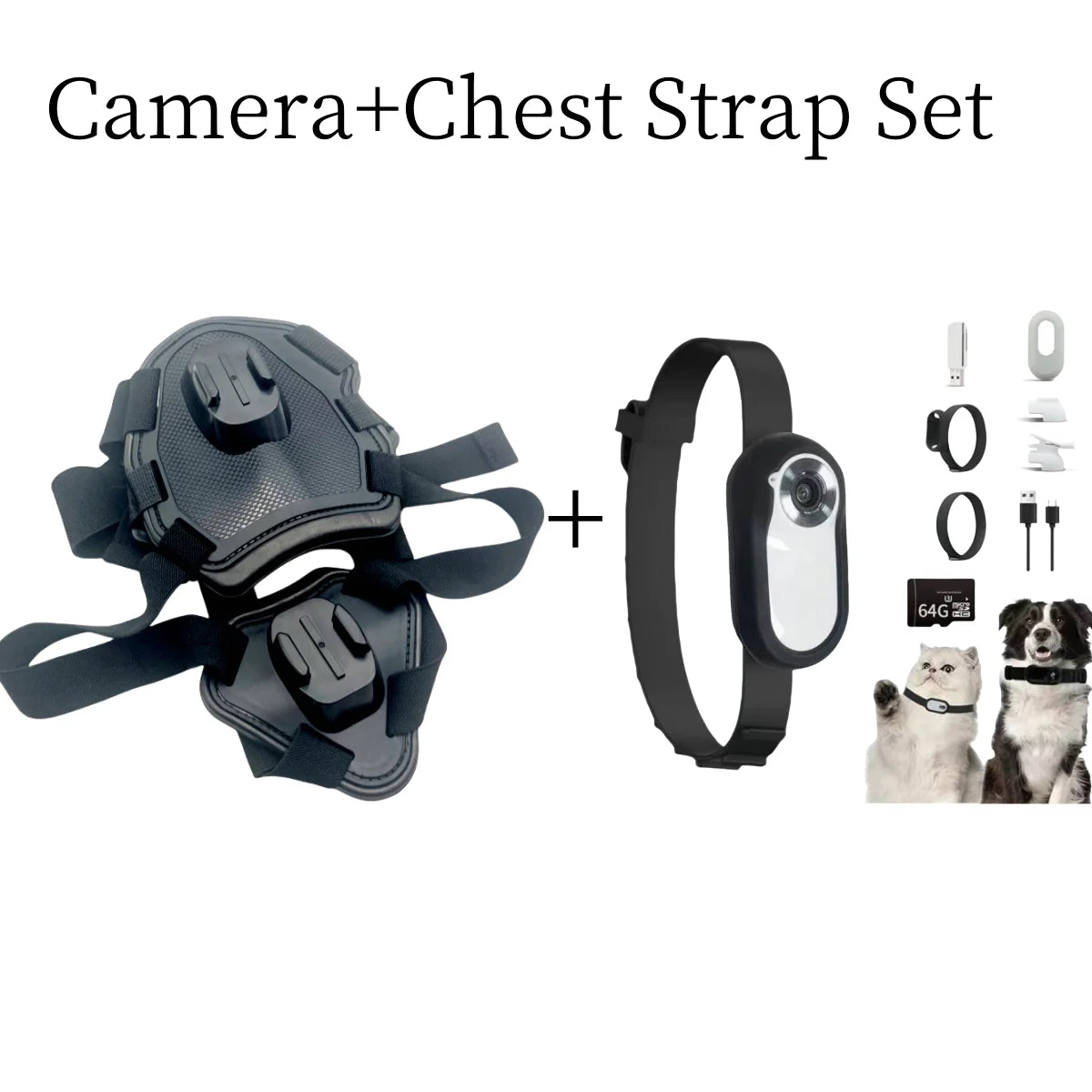 Suporte Peitoral para Câmeras de Ação PetCam