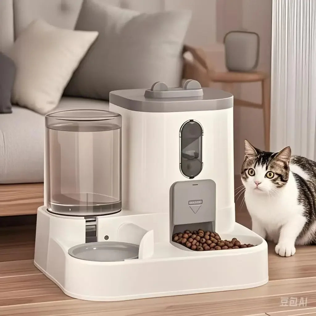 Alimentador Automático com Bebedouro Integrado